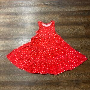 Hanna Andersson Red Polka Dot Dress 120